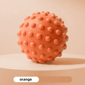 Yoga Body Massager Ball, Manual Yoga Massager Ball For All Over Body Trigger Point Care, Muscle Relaxation (Color: Orange)